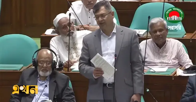 সংসদ অধিবেশনে স্বরাষ্ট্রমন্ত্রী সালাহউদ্দিন আহমদ